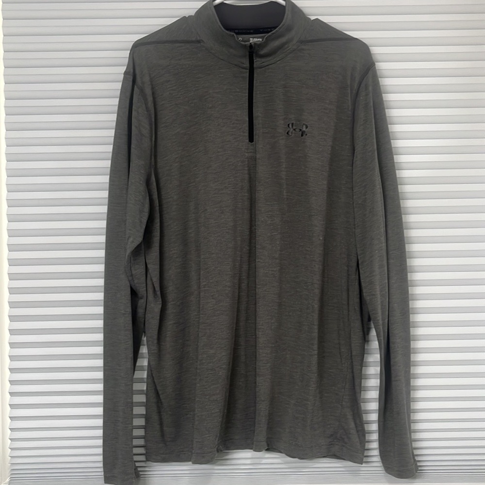 Under Armour lightweight half-zip pullover.